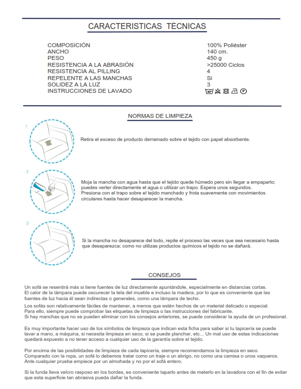 FICHA TECNICA MEMORY