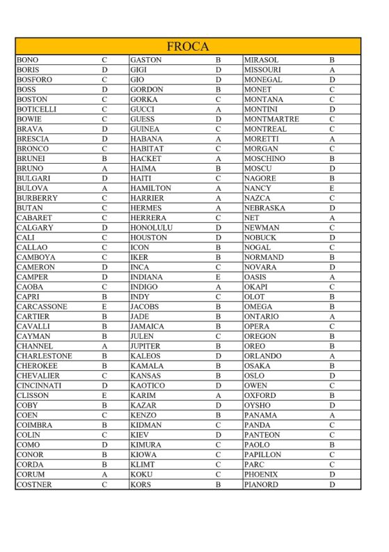 TELAS Y SERIES ACTUALIZADAS 30-01-2025_froca_2